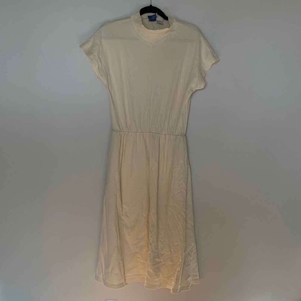 VINTAGE Butter Yellow Dress
